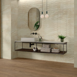 AMB ISELLA BEIGE 30X60_WESTLAKE NATURAL 23X120