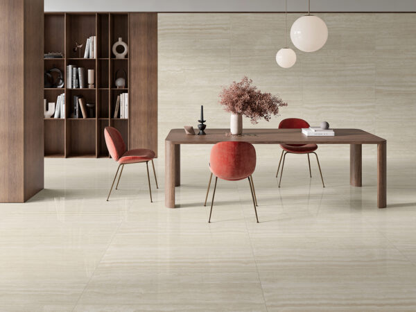 Porcelanico imitacion marmol Alaplana ATHOS BEIGE 60X120 Pulido