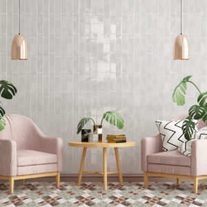 azulejos metro vintage Comos white Belfast